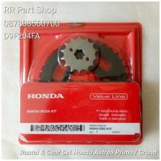 Rantai & Gear Set Komplit Honda Astrea Prima / Grand Original New