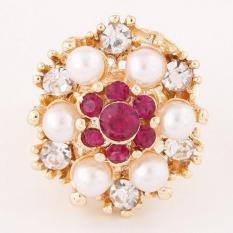 RCC2809 - Aksesoris Cincin Flash Diamond Mutiara