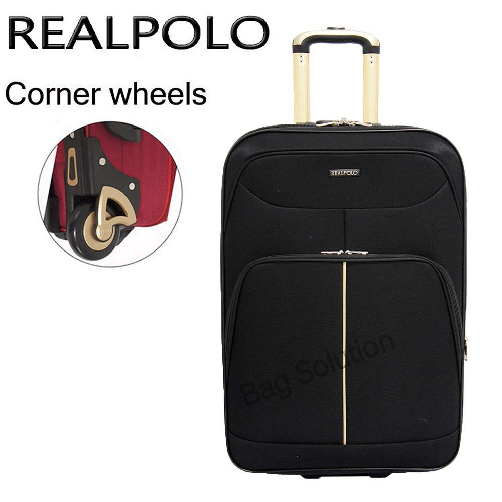 Real Polo Tas Koper Softcase Expandable 2 Roda 569 20 - Hitam