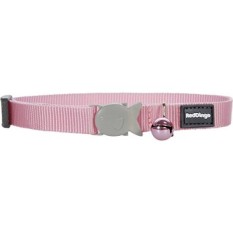 Red Dingo Classic Cat Collar, One Size Fits All, Pink - intl