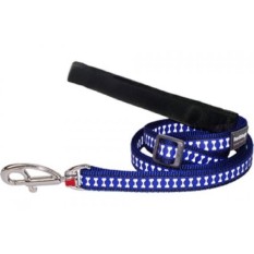 Red Dingo Reflective Dog Lead, , Dark Blue - intl