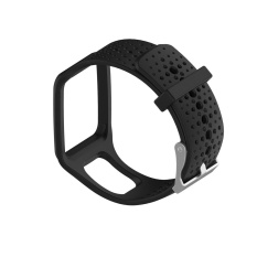 Penggantian Tali Pita Silikon untuk Tomtom Multi Sport/Cardio GPS Watch BK-Intl