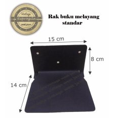 Reprogila - Rak Buku Melayang - Standar - Hitam