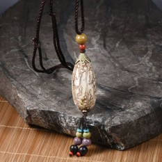Menghidupkan Kembali Kebiasaan Lama Dekorasi Grosir Manusia Panjang Kalung Kerajinan Asli Ribu Mata Bodhises Berkabung Jatuh Ke Literatur Sweter rantai Kipas Chan Yi-Internasional