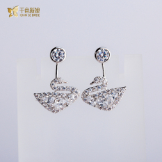 Ribuan Warna Model Korea Mempelai Wanita Buatan Zirkon Mempelai Wanita Anting