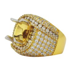 Ring Emban Cincin Perak Hongkong Kadar 925 (150637)