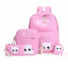 RNW Tas Ransel Anak Sekolah Eye Cat 4IN1