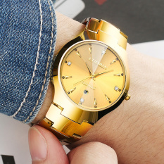 Jam Tangan Model Baru Baja Tungsten Jam Tangan Casual Tahan Air