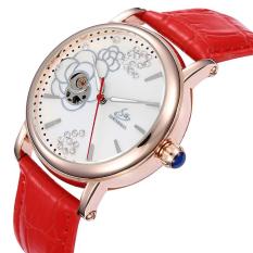 Rooroom Shenhua SHENHUA Baru FASHION LADY Rose Diamond Watches AliExpress Menjual Grosir (Merah)