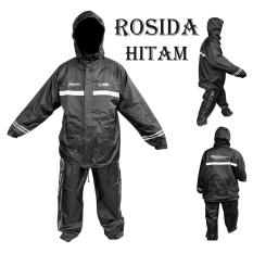 Rosida Jas Hujan Stelan Jaket Celana 2 Lapis Desain Sporty Tipe R882 Suit