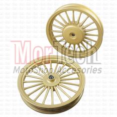Rossi Velg Pelek Racing Tapak Lebar Palang 20 Turbin Vario 150 cc Gold
