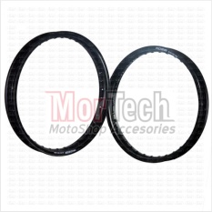 Rossi Velg Pelek Rim Ring Jari jari Smash Type W Hitam 17-140 & 17-160
