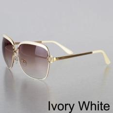 Women bingkai logam Sunglasses Alloy kaki kacamata