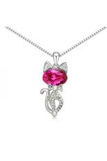 S & F SF83404Qs Persia Austria Crystal Kalung Ungu