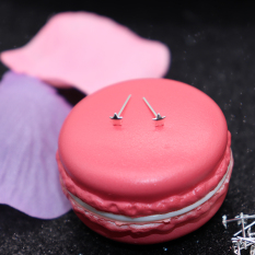 S925 Sederhana Perempuan Bintang Kecil Bintang Lima Sterling Silver Anting