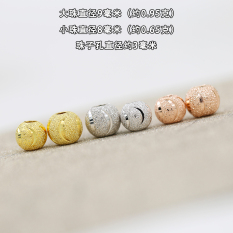 S925/18 K Perempuan Sterling Perak Emas Putih Sterling Perak Kalung