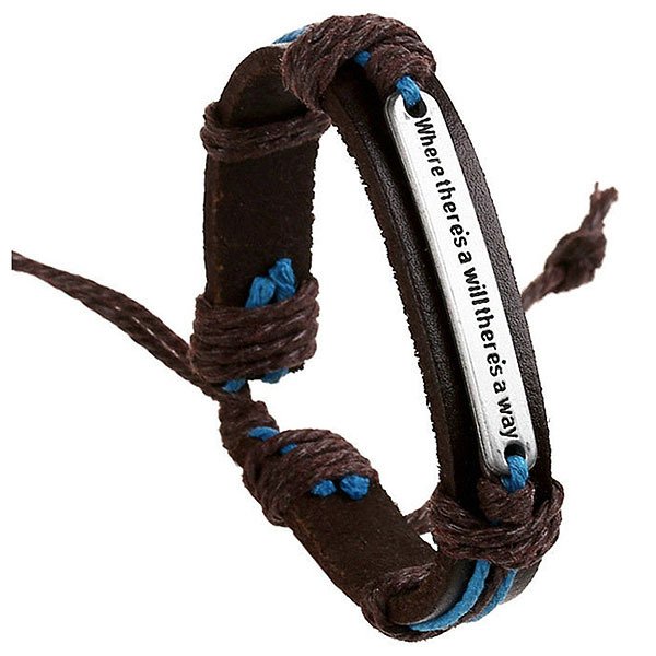 Santorini Gelang Pria Wanita Handmade Braided Leather Men Women Bracelet