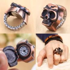 Santorini Jam Tangan Pria Wanita Ring Watch Pirate Fashion Design Men Lady Watch - Bronze