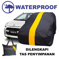 Sarung Bodi Mobil Ayla Cover Body Waterproof Selimut Penutup Pelindung Anti Air Kuning