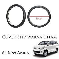 Sarung / Cover Stir / Setir / Steer Mobil All New Avanza Warna Hitam