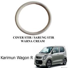 Sarung / Cover Stir / Setir / Steer Mobil Karimun Wagon R Warna Cream