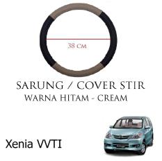 Sarung / Cover Stir / Setir / Steer Mobil Xenia VVTI Warna Hitam Cream
