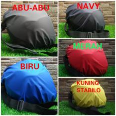 Sarung helm anti air / tas helm anti air dgn tali selempang unt kyr mds ink nhk zeus