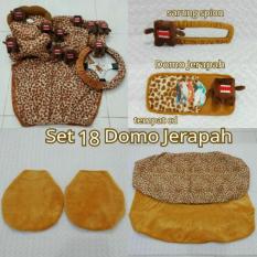 Sarung Jok Mobil 18 In 1 Boneka DOMO Motif Jerapah
