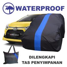 Sarung Mobil Agya Waterproof Cover Body Pelindung Penutup Selimut Biru