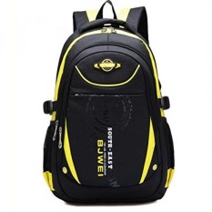 Schulrucksack for Jungen, wasserdichte Bookbags for children Student children von Ellien (Gelb) - intl