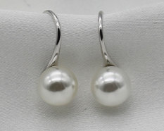 Sederhana Perempuan Elegan Anting Air Tawar Mutiara Anting
