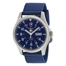 Seiko 5 Military Sports SNZG11K1 Automatic Blue Dial Stainless Steel Nylon Strap