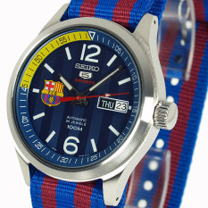 Seiko 5 Sports SRP303K1 Automatic Blue-Red Barca - Jam Pria SRP303