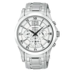 Seiko Premier SPC063P1 Chronograph Big Date Jam Tangan Pria