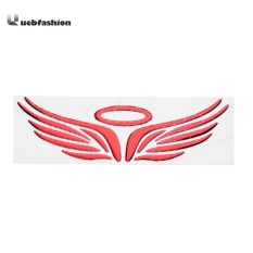 Perekat Mobil Sayap Malaikat Stiker Mobil 3D Mobil Tubuh Stiker Stiker Balap-Intl