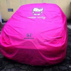 Selimut Mobil honda jazz Hello kitty Custom Series / city car Karakter / Cover Mobil honda brio 2 garis / Aksesories Mobil / Sarung Mobil / Automotif / Cover Body Mobil / Spare Part Mobil /Accsories Exterior Mobil / Onderdil Mobil