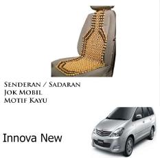 Senderan / Sadaran Jok Mobil Motif Kayu Mobil Innova New