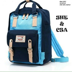 She Tas Sekolah Wanita Ransel Anak &Dewasa COMBINASI SINGLE