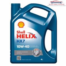 Shell Helix HX7 10W-40 API SN/CF - Pelumas Oli Mesin Mobil Bensin 4 Liter