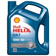 Shell Helix HX7 10W-40 Semi Synthetic 4 Liter - Oli Mobil Berkualitas