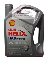 Shell Helix HX8 Fully Synthetic 5W-30 Oli Mesin Mobil 4 Liter Original