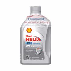 Shell Helix HX8 Fully Synthetic Oil 5W-30 API SN/CF - Pelumas Oli Mesin Mobil Bensin 1 Liter Original - 16 DIGIT KODE TEMBUS BELUM PERNAH DIGUNAKAN
