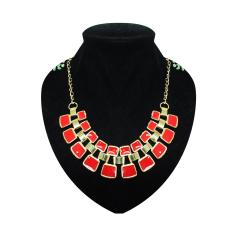 Shine Accessories - KW1382 - KALUNG RFE RANTAI ETNIK KOTAK BARIS C