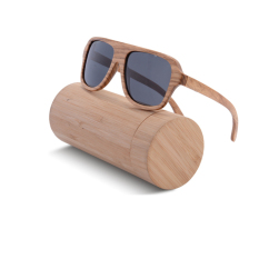 SHINU New Pure Handmade Men Fashion Sunglasses Kayu Kayu Besar Kacamata Kayu Pir dengan Bamboo Case 6043PNG (Intl)