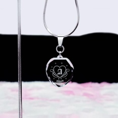 Signature Aileen - Kalung Cewek Liontin Aksesoris Titanium Kado Unik Hadiah Ultah Ulang Tahun Pacar Kristal