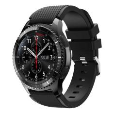 Silicone Band For Samsung Gear S3 - Black