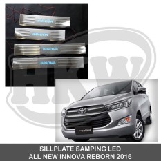 SILLPLATE SAMPING LED TOYOTA ALL NEW INNOVA REBORN 2016
