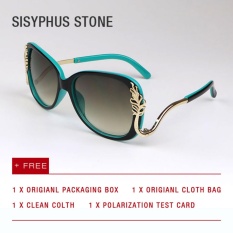 Sisyphus Batu 2017 Merek Baru Desinger Wanita Pria Sunglasses Lensa Berwarna untuk Eyes Square Kacamata A50-Intl