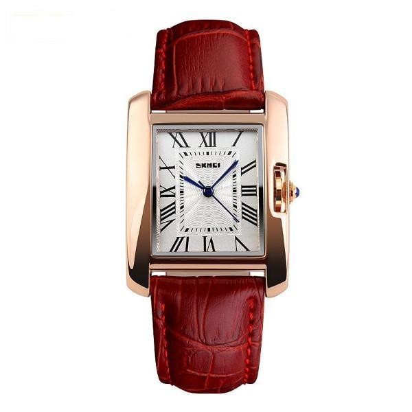 SKMEI 1085 Jam Tangan Fashion Wanita Leather Strap Water Resistant