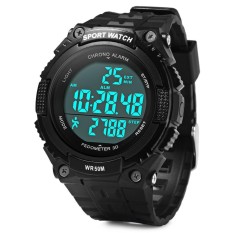 Skmei 1112 Sports Men Watch with Pedometer 3D Function 5ATM Water Resistant - intl